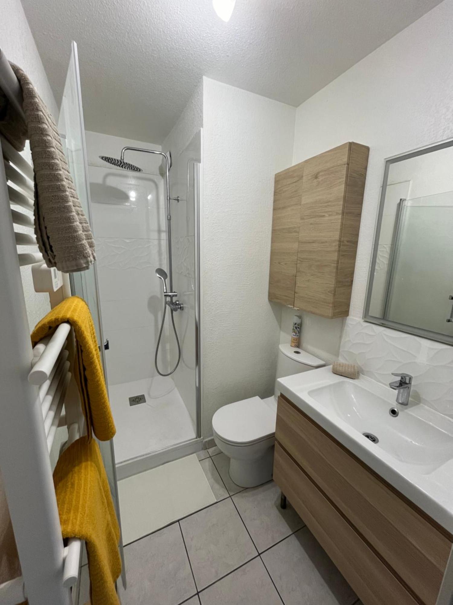 Ferienwohnung Joli T2/ Tram/ Clim/ Parking/ Wifi/ Piscine Montpellier Exterior foto